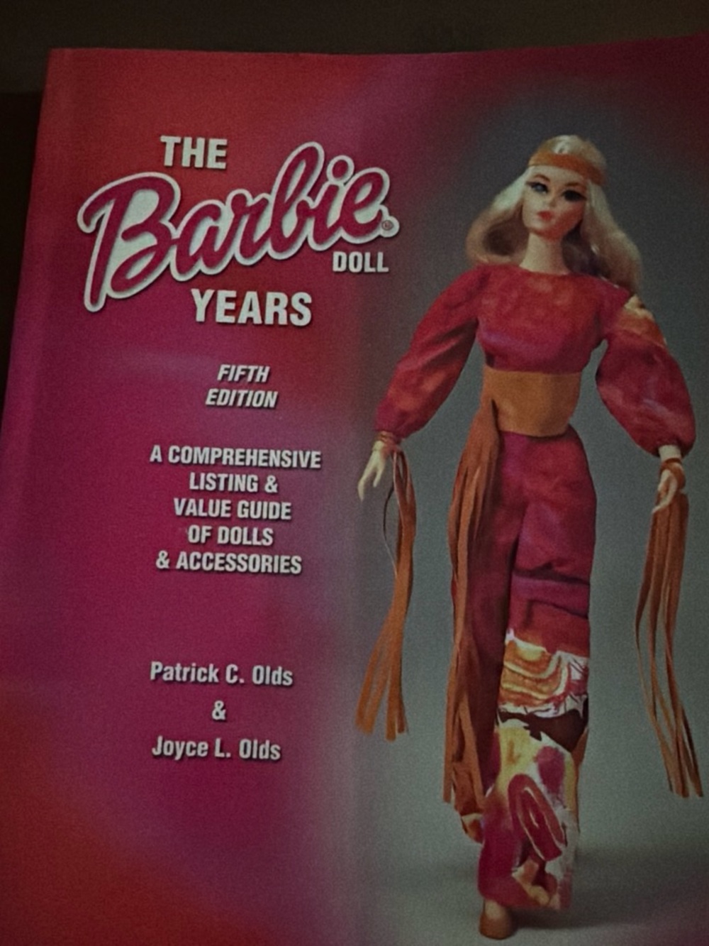 Barbie Pink and Orange Doll Book Cover